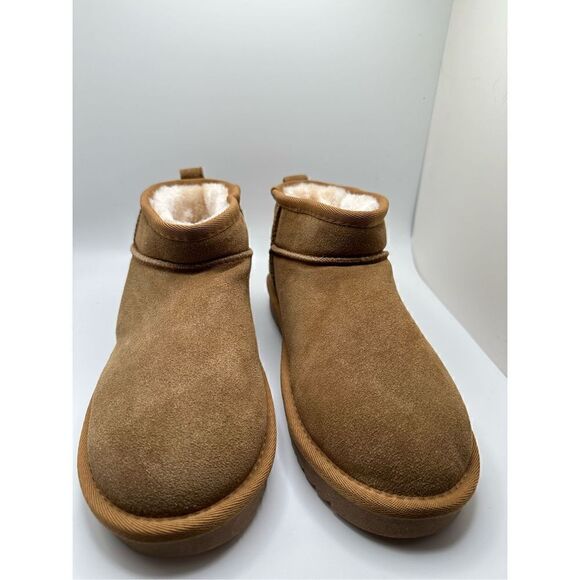 CUSHIONAIRE Women's pull on boot 8.5 WIDE CHESTNUT - Picture 2 of 7